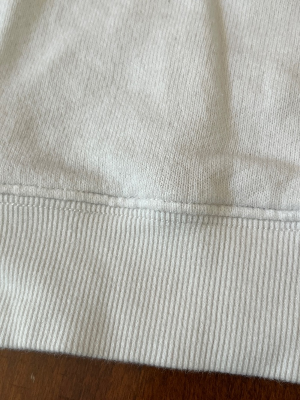 Juicy Couture White Short Sleeve Eyelet Sweatshirt - Picture 6 of 8